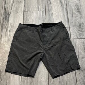 Nitros Black S36 Charcoal Gray Men's Shorts